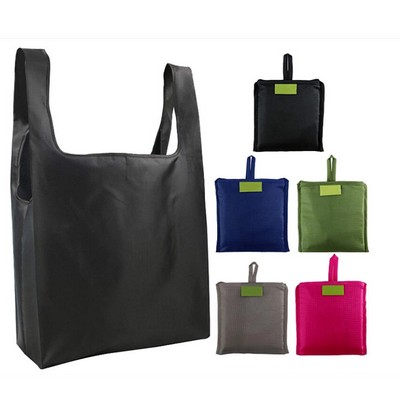 New Recycle Eco Friendly Wholesale Polyester Foldable Shopping Bag Reusable Grocery bags