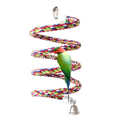 Bird Toys Knots Block Chewing Toy
