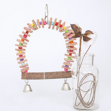Bird Parrot Parakeet Budgie Cockatiel Cage Hammock Swing Hanging Toy Bird Parrot Parakeet Budgie Cockatiel Cage Hammock Swing Hanging Toy