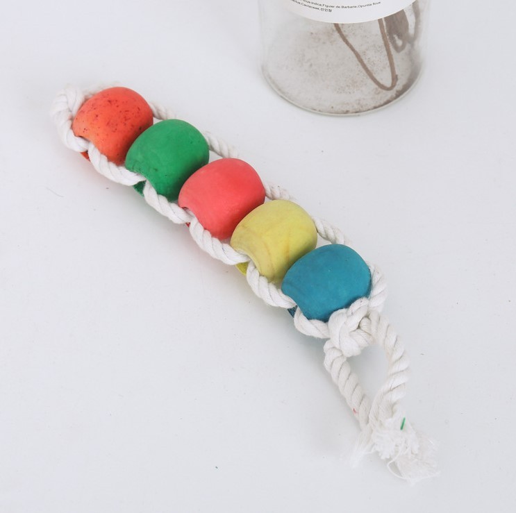 Bird Wooden Chew Toy - Image 1