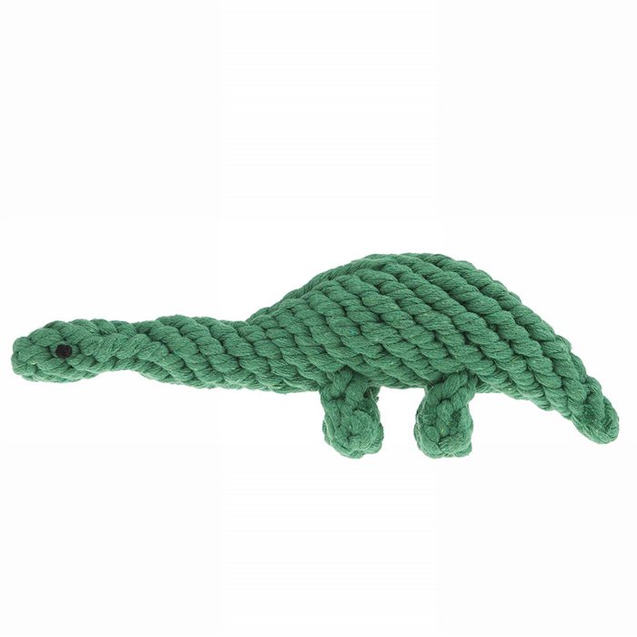 Dinosaur Green Dog Rope Toys - Image 1