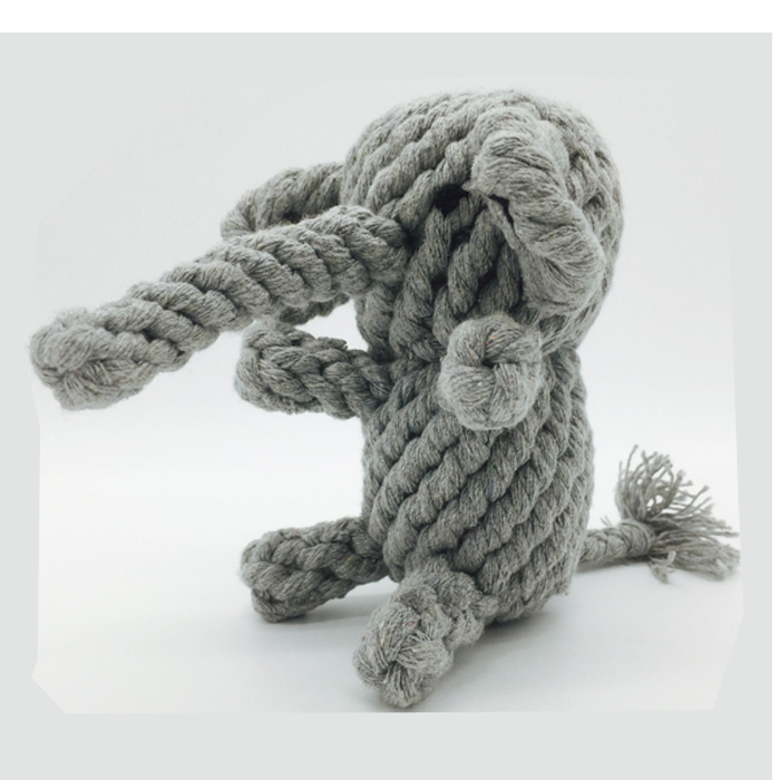 Elephant Squeaky Dog Chew Toy - Image 1
