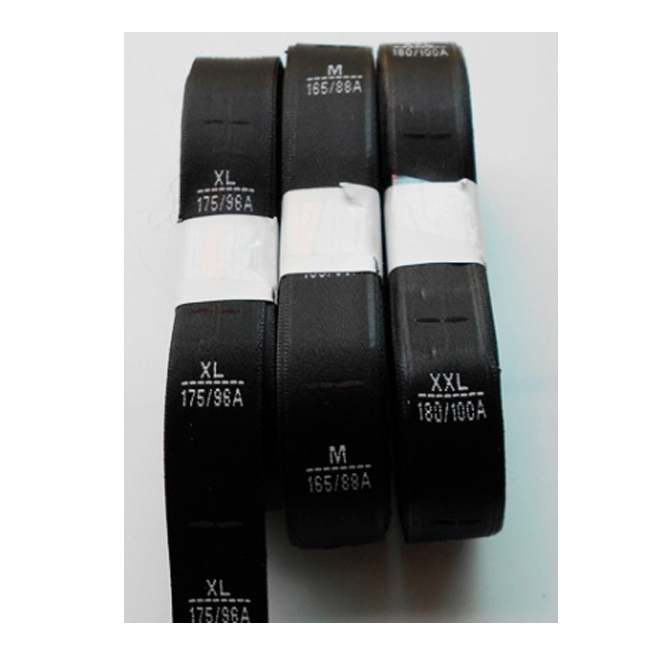 Size Standard Woven Label - Image 1