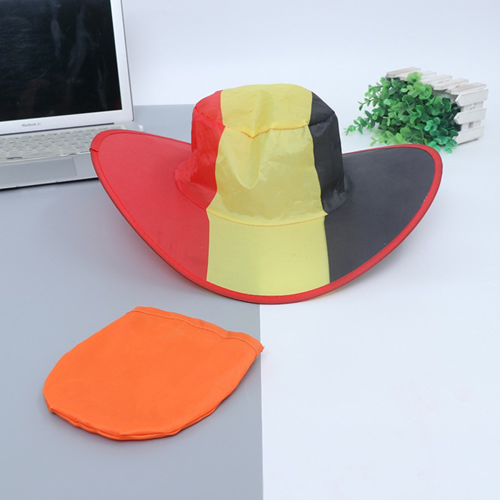 Cheap Polyester Foldable Folding Beach Sun Hat 