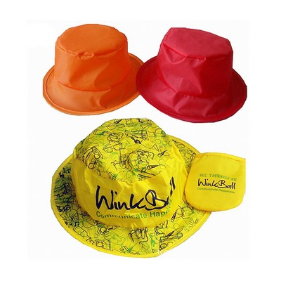 Polyester Folding Bucket Hat For Promotion 