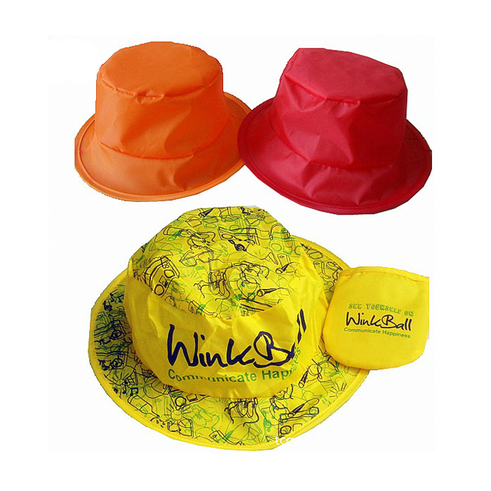 Polyester Folding Bucket Hat For Promotion - Image 1