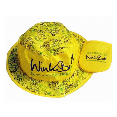 Reversible Bucket Hat Custom Floral Kids Bucket Hat