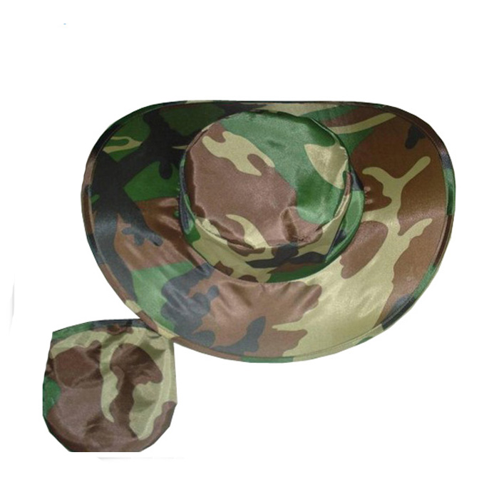 Custom Nylon Bulk Disruptive Pattern Cowboy Hat - Image 1