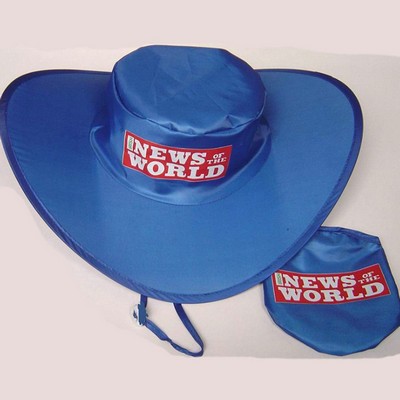 Polyester Custom Promotional Hat For News of the World
