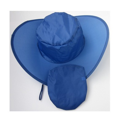 Facotry Directly OEM Blue Polyester Cowboy Hat From China 