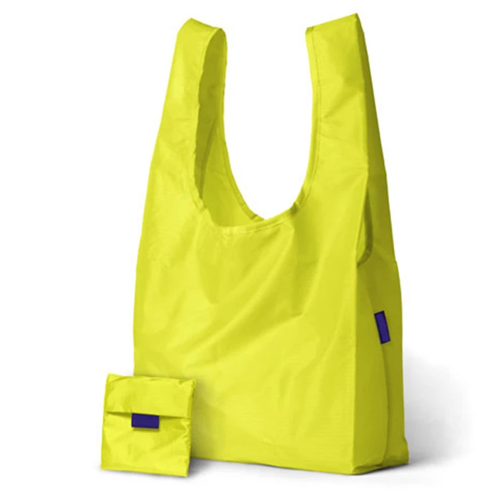 Popular Design Polyester Shopping Foldable Bag With Pocket