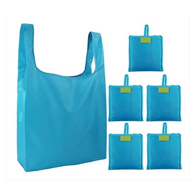 New Recycle Eco Friendly Wholesale Polyester Foldable Shopping Bag Reusable Grocery bags