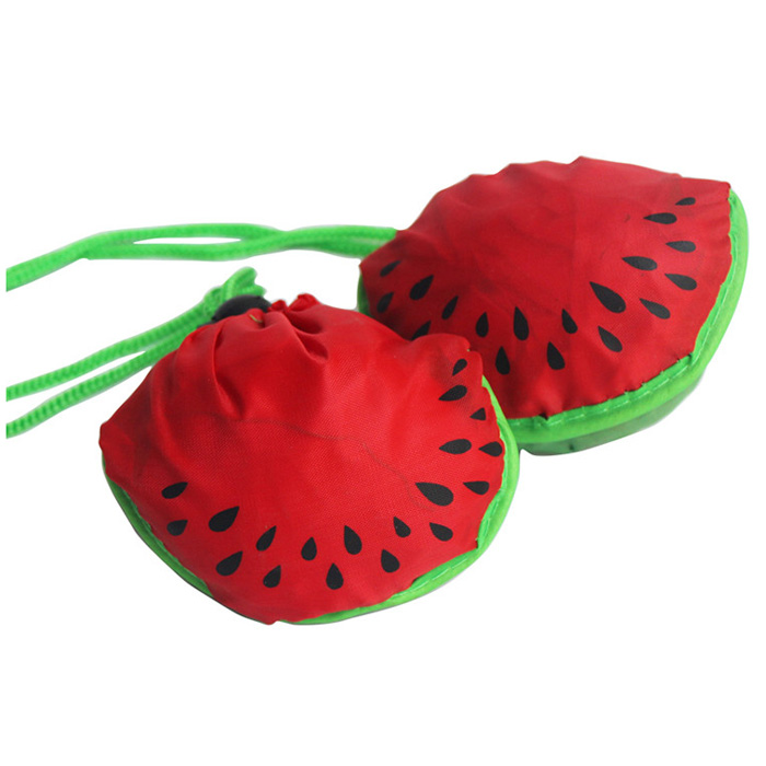 Custom Color And Design Fruit Shape Reusable Waterproof Nylon Bag Polyester Foldable Shopping Bag - Image 1