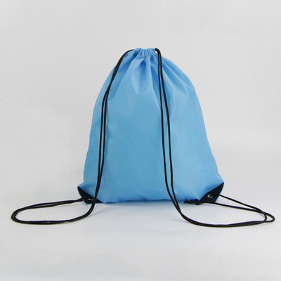 New Wholesale Cheap Promotional Polyester Drawstring Bag