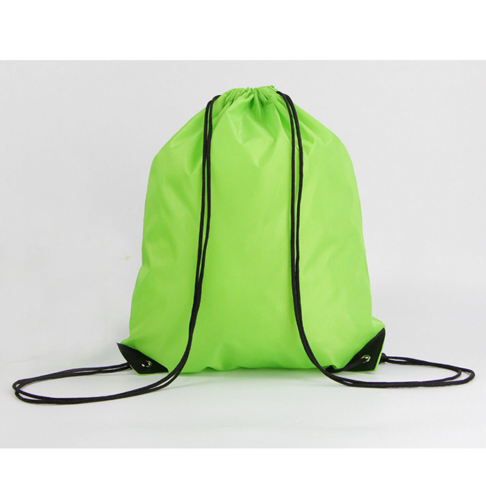 Magic Design Custom Recycled Polyester Drawstring Bag - Image 1