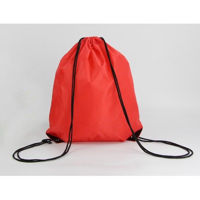 Promotional Cheap Custom Polyester Nylon Drawstring Bag