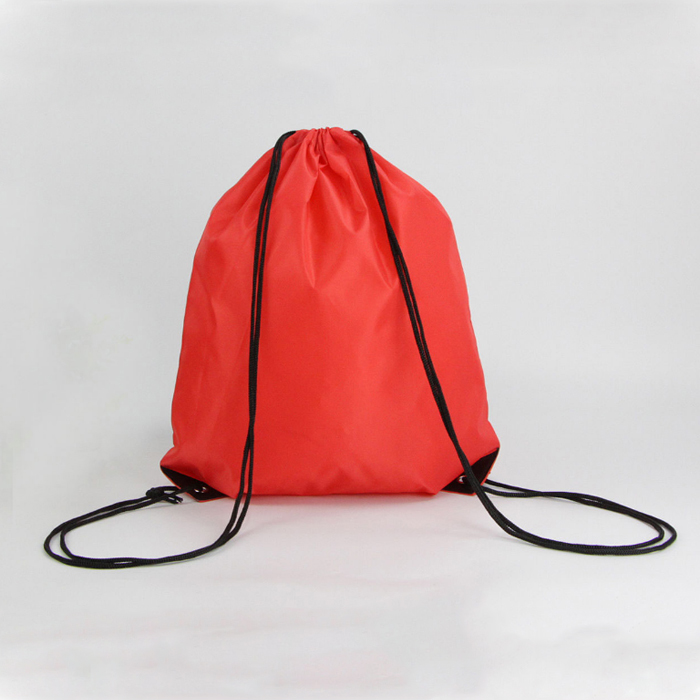 Promotional Cheap Custom Polyester Nylon Drawstring Bag - Image 1
