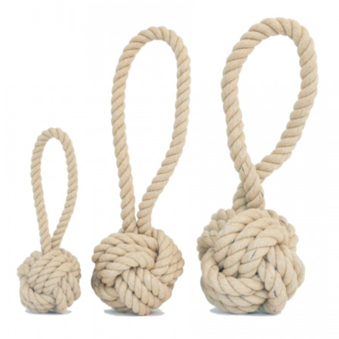 Ecofriendly Safe Cotton And Natural Hemp Dog Pet Toys - Image 1