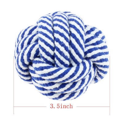 Hot Selling Durable Chew Pet Toys for Dog Cotton Rope Ball