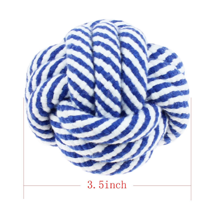 Hot Selling Durable Chew Pet Toys for Dog Cotton Rope Ball - Image 1