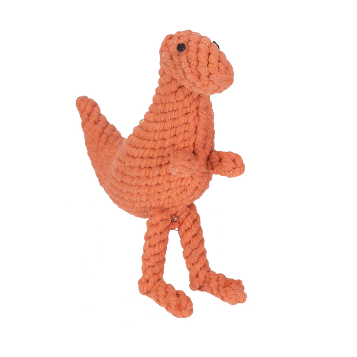 Tyrannosaurus Dinosaur Pet Toys Dog Chew Cotton Rope Toys - Image 1