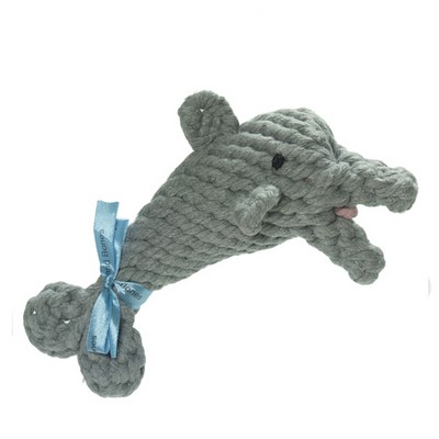 Wholesale Grey Dolphin Shaped Dog Pet Toy