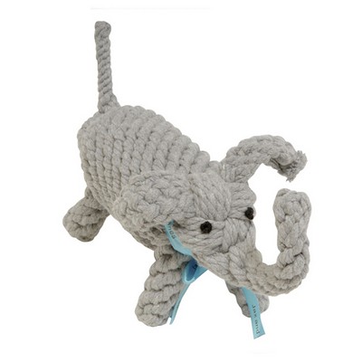 Wholesale Grey Elephant Shaped Dog Pet Toy