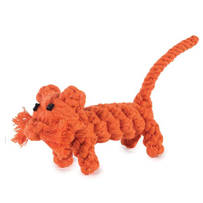 Wholesale Orange Cat Kitty Shaped Dog Pet Toy - Image 1