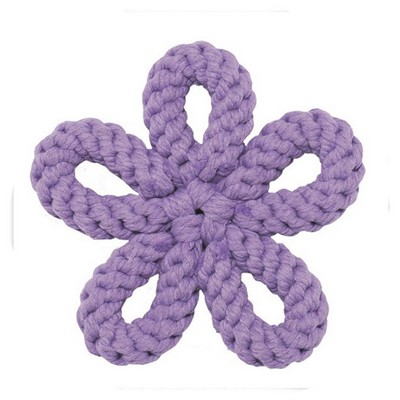 Wholesale Purple Petal Flower Shaped Dog Pet Toy