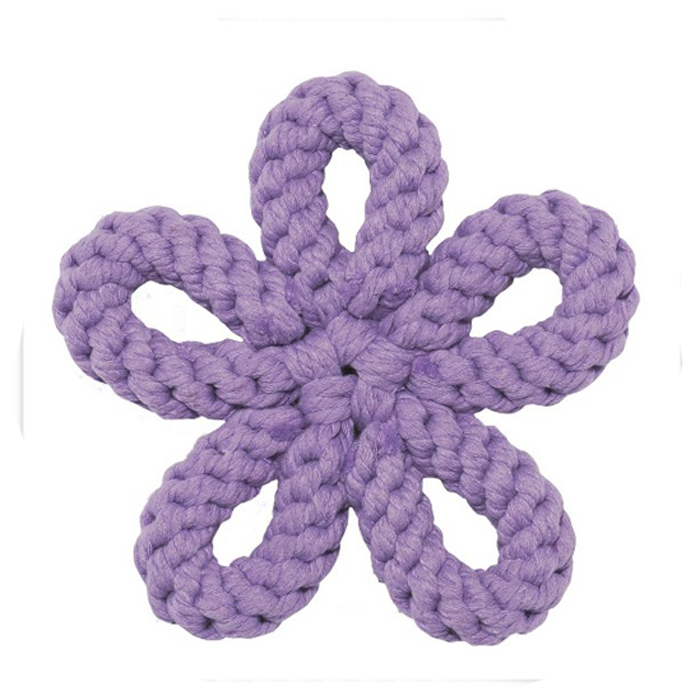 Wholesale Purple Petal Flower Shaped Dog Pet Toy - Image 1