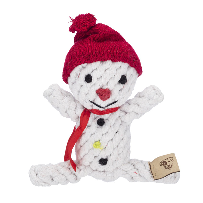 Wholesale New Year Gift Snowman Shaped Dog Pet Toy - Image 1