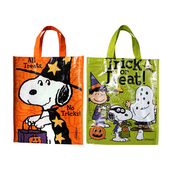 Custom Big Lamination PP Non Woven Tote Shopper Bags - Image 1
