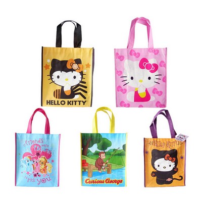 Different Colors Recycling Custom Logo Promotional Non Woven Tote Bag