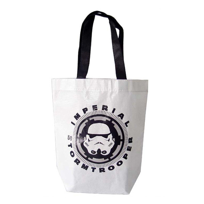 Custom Printed Logo Gift Non Woven Bag Shopping Handle Image Non Woven Bag - Image 1