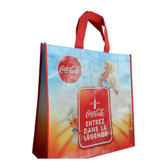 Cheap Price Custom Logo Printed Eco Friendly Fabric Carry Non Woven Bags Promotional Reusable Shopping Bag - Image 1