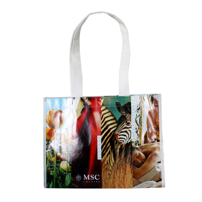 Customized Promo Reusable Tote Bag Laundry Laminated Bag - Image 1