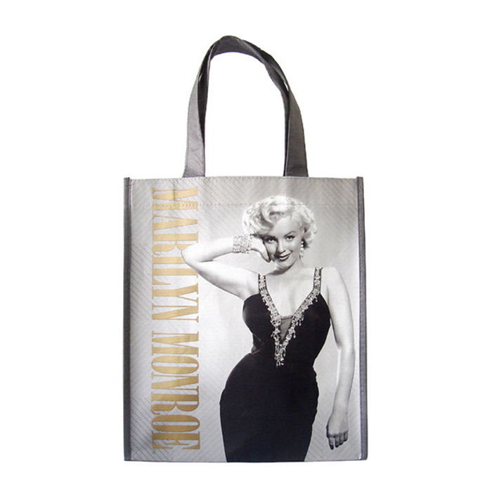 Custom Nonwoven Fabric Handle Promo Shopping Bag For Women - Image 1