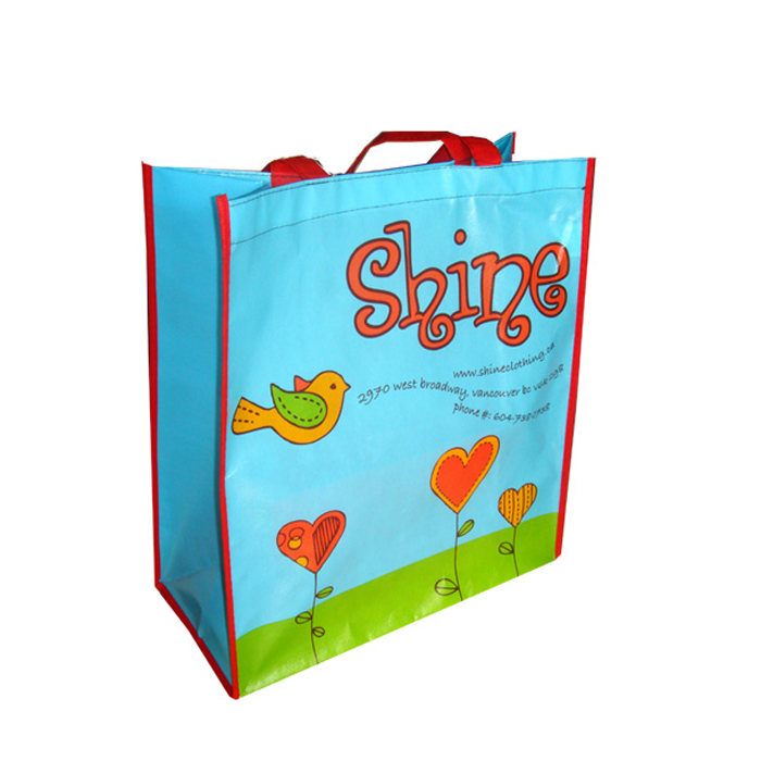 Recycling Custom Logo Promotional Non Woven Tote Bag - Image 1