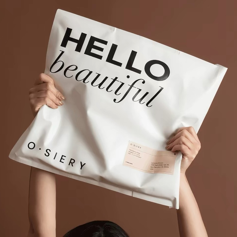 Custom Biodegradable Poly Mailer Bags for Clothing Shipping - Image 2 Custom Biodegradable Poly Mailer Bags for Clothing Shipping - Image 2